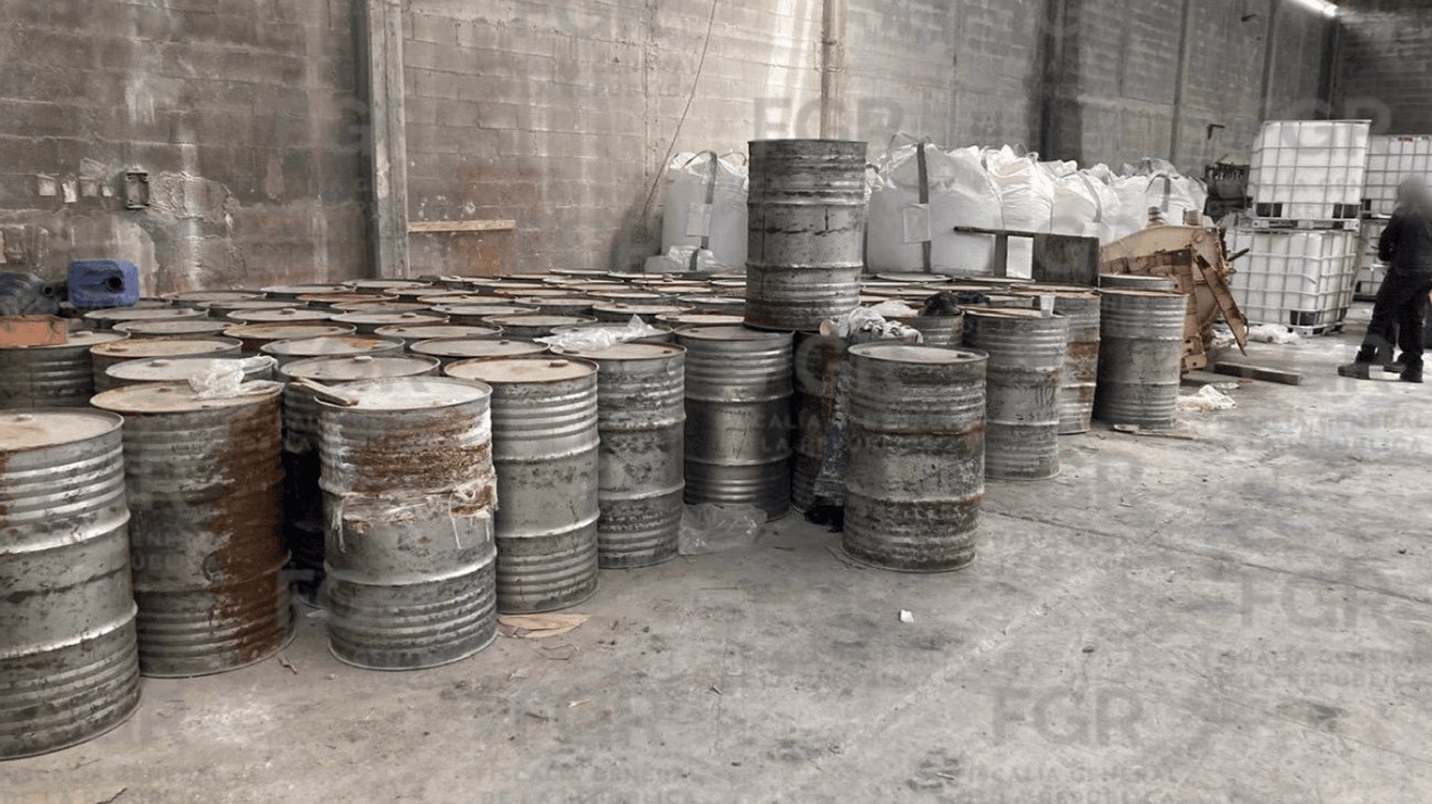 Asegura FGR químicos y cartuchos tras cateo en Escobedo