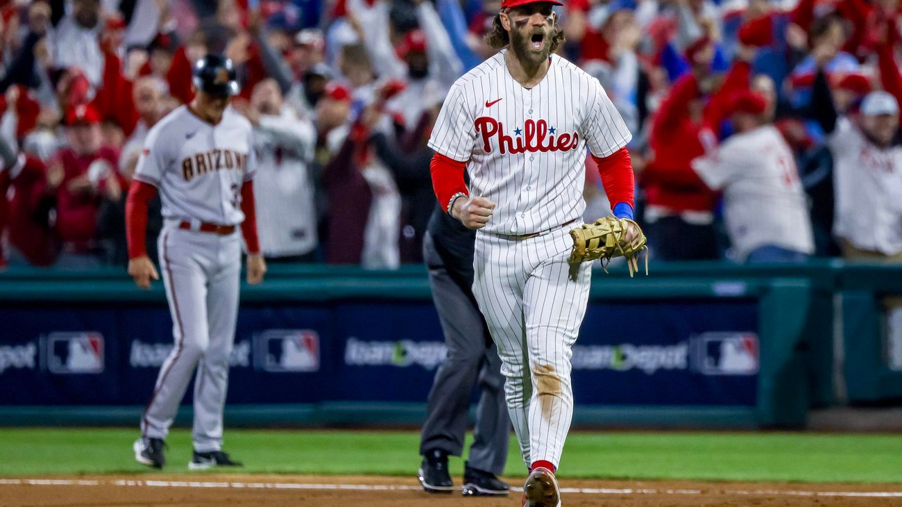 Triunfo de escándalo de los Phillies, 10-0 a Diamondbacks 