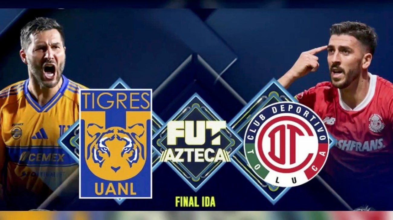 Final ida Tigres vs Toluca: ¿En dónde ver el partido?