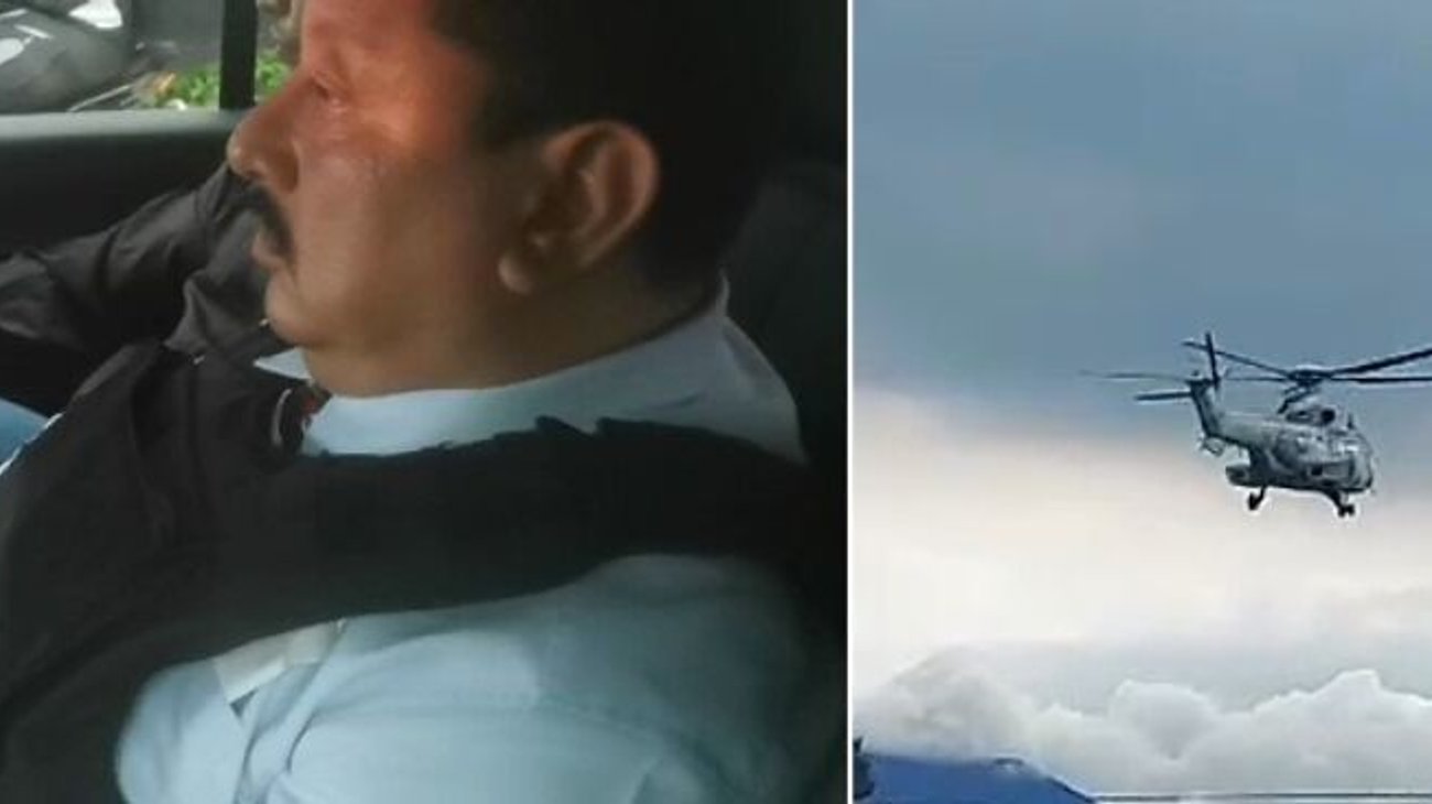 Aterriza fiscal de Morelos en CDMX; llega en convoy a penal