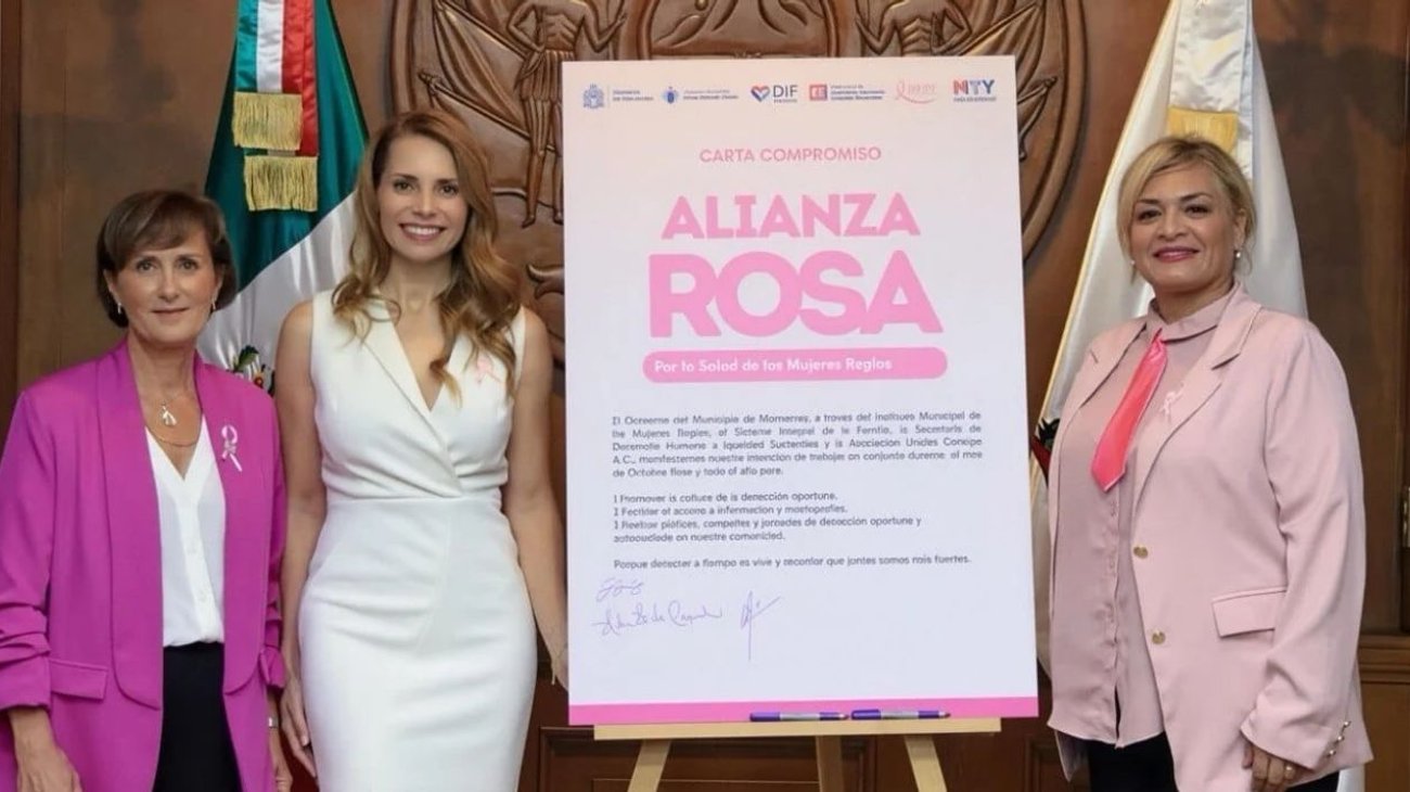 DIF Monterrey refuerza acciones contra cáncer de mama