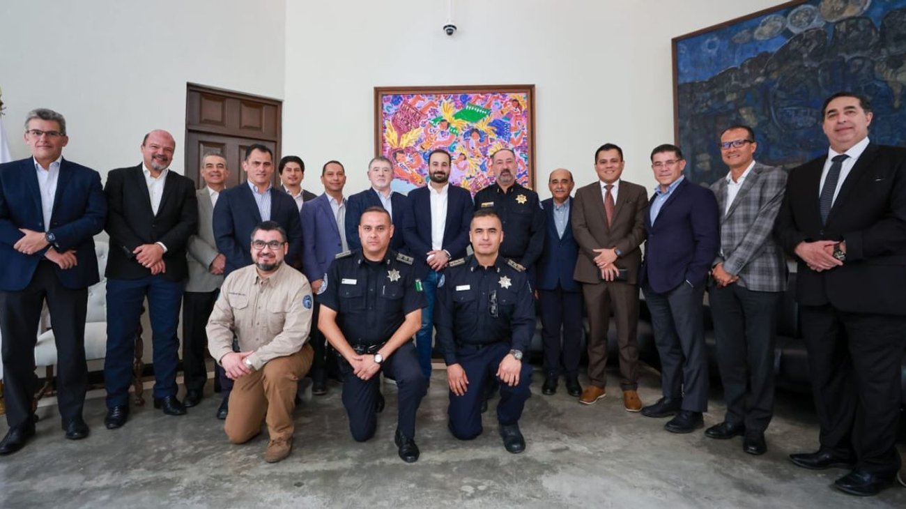 Refuerza San Pedro estrategia de seguridad con sector empresarial