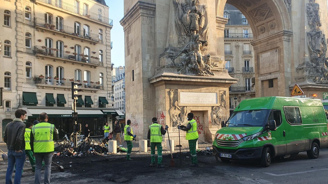 Francia vive noche tranquila por toque de queda, afirma Lecornu