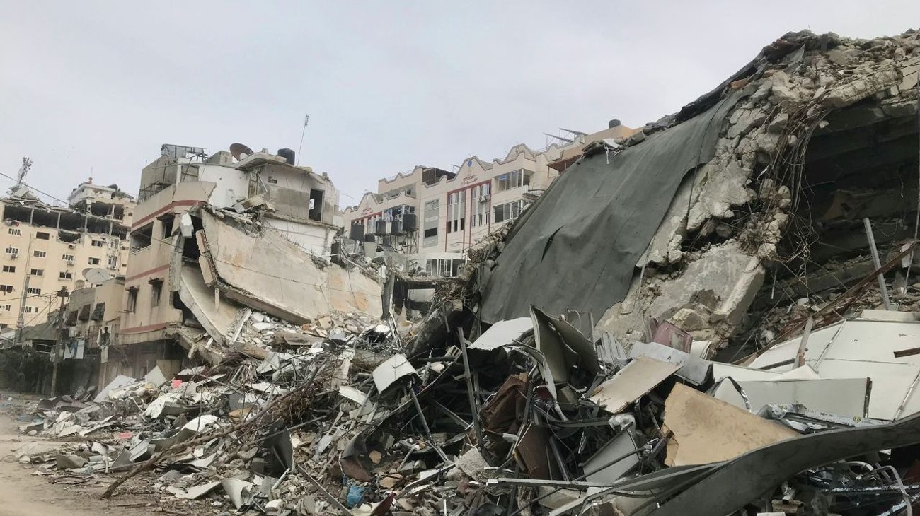 Franja de Gaza recibe ayuda aérea de diferentes países