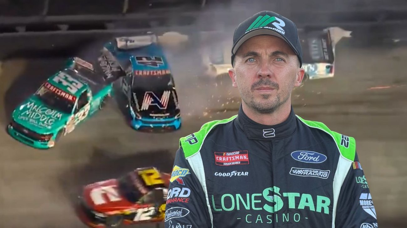 Actor Frankie Muniz sufre aparatoso accidente en carrera NASCAR