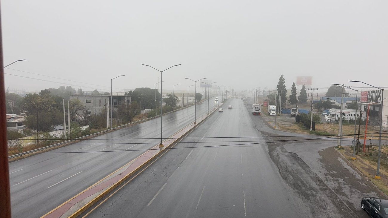 Provoca frente frío 25 neblina y riesgo de congelamiento