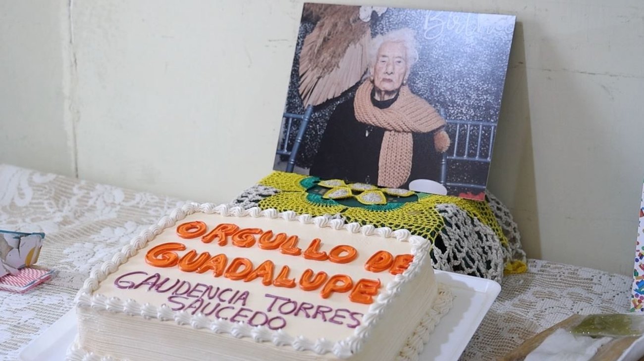 Celebra Guadalupe centenario de Doña Gaudencia