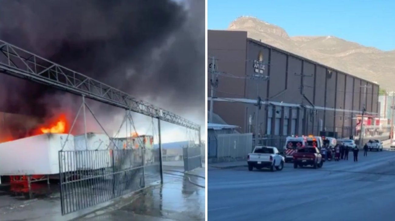Incendio y explosiones en maquiladora alarman en Ciudad Juárez