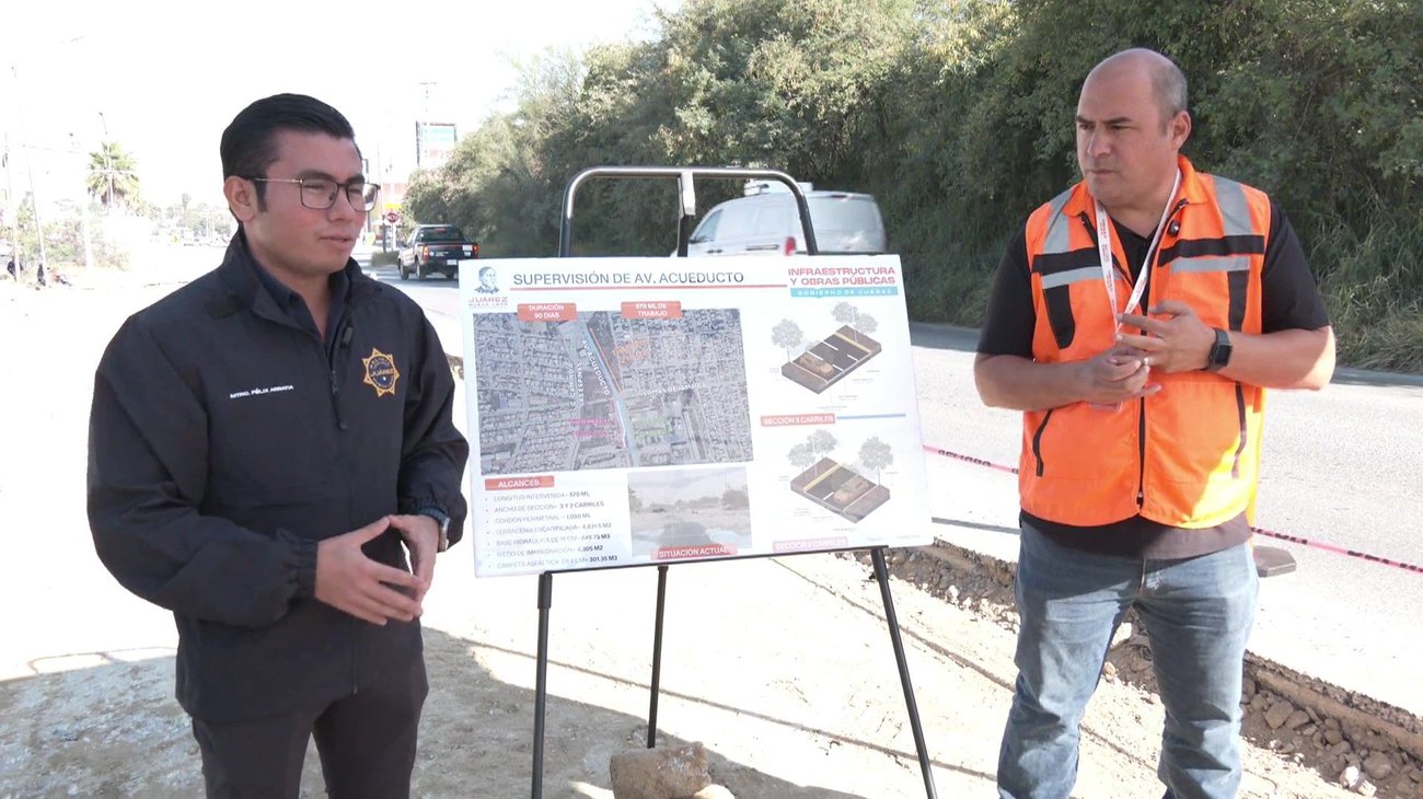 Arranca Félix Arratia segunda etapa de pavimentación en Acueducto
