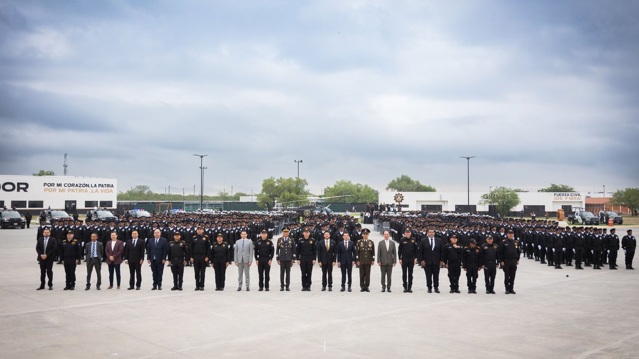 Se gradúan 133 nuevos cadetes de Fuerza Civil; suman 6,500
