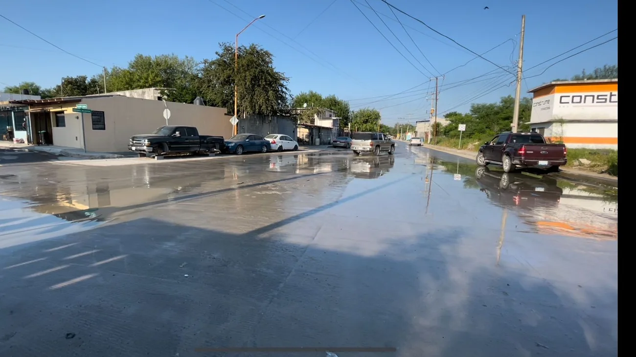 Vecinos de Lampacitos denuncian grave fuga de aguas negras