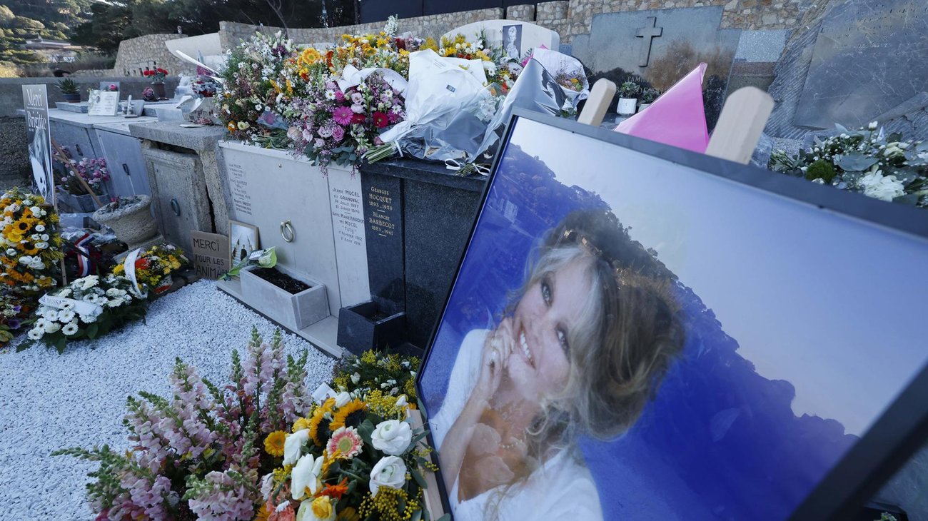 Dan último adiós a Brigitte Bardot en Saint-Tropez