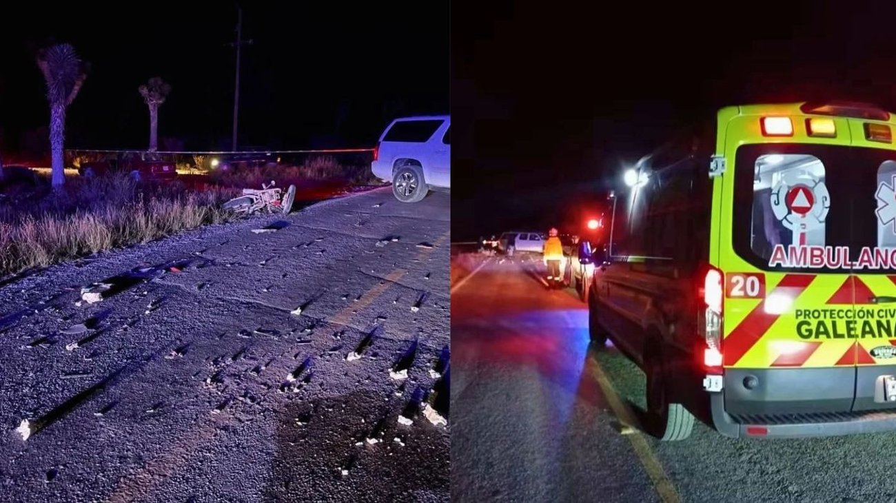 Muere motociclista en Galeana; responsable se da a la fuga