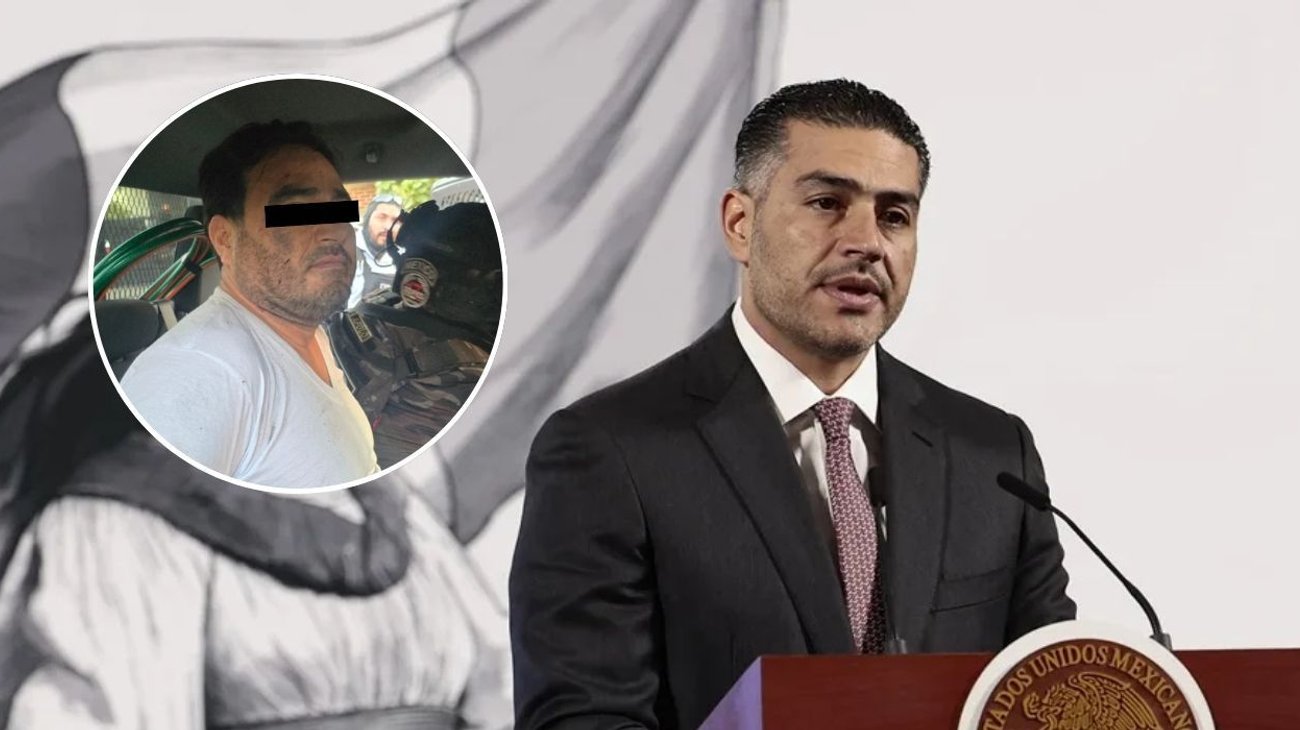 García Harfuch confimar captura de 'El Botox' en Michoacán