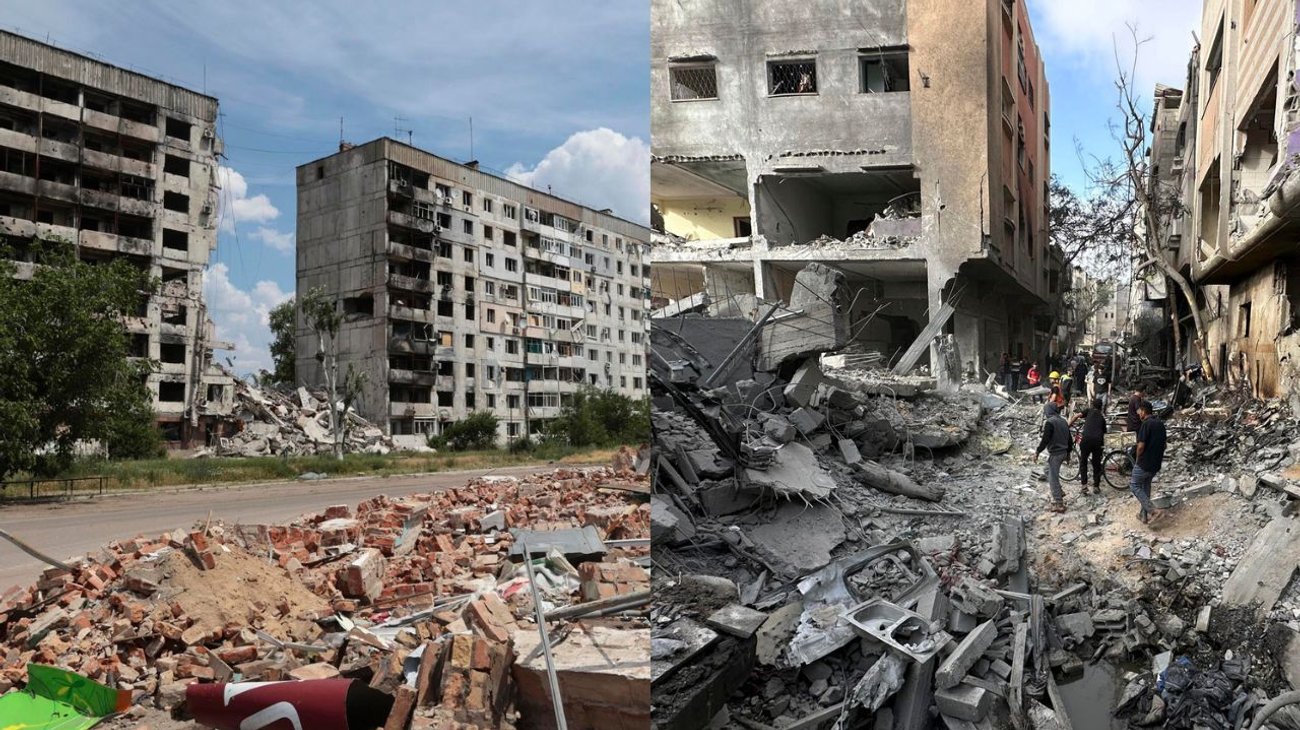 Gaza y Ucrania: factores clave en descenso de paz mundial