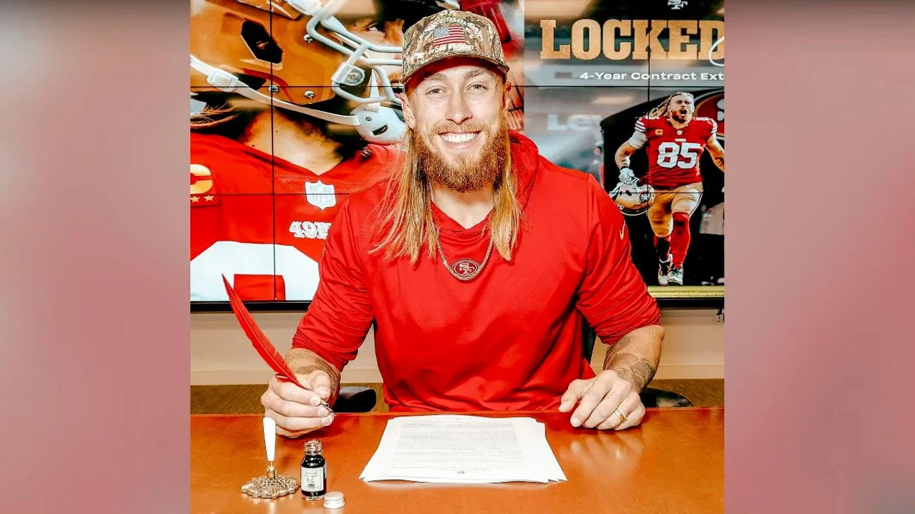 Extiende George Kittle contrato con 49ers por 76 mdd