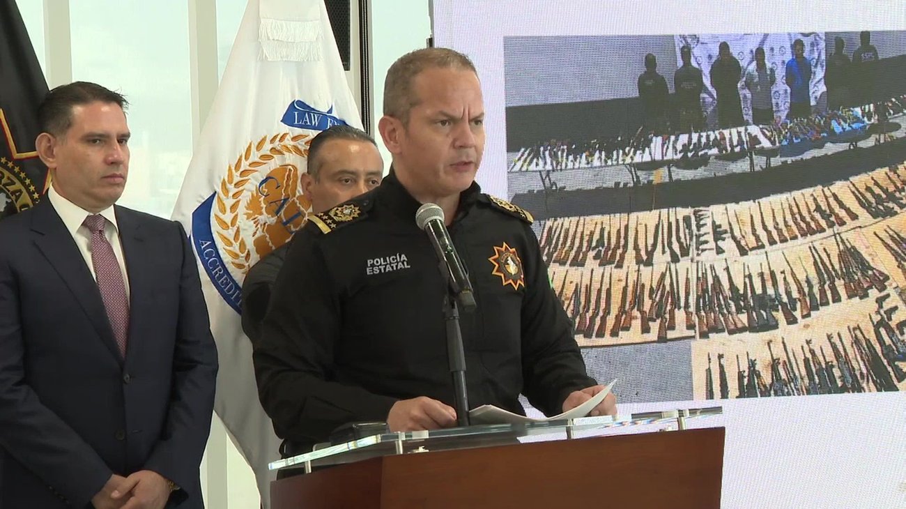 Reconoce Estado a FGR por 210 armas decomisadas