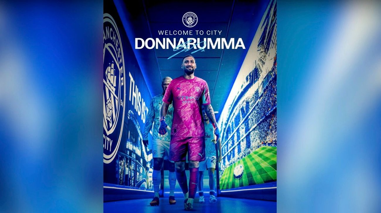 Donnarumma llega al Manchester City por 30 millones de euros