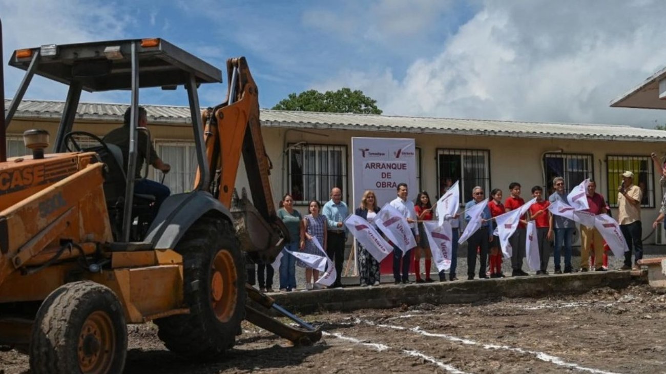 Refuerzan infraestructura educativa con inversión en Victoria