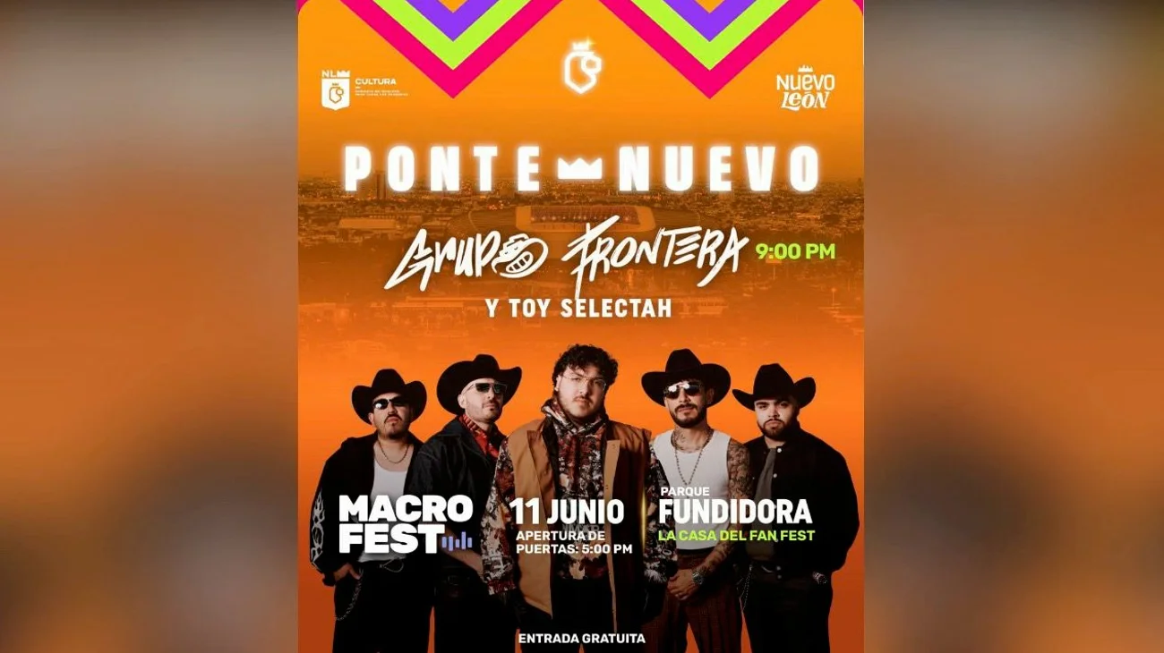 Iniciará con show de Grupo Frontera cuenta regresiva al Mundial 
