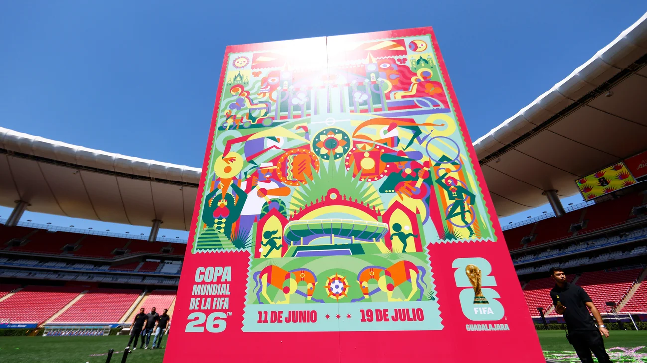 Guadalajara muestra su pasión en su póster como sede del Mundial