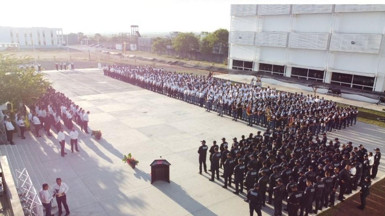 Tamaulipas prepara mil 137 postulantes para Guardia Estatal