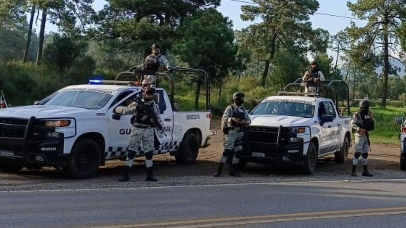 Secuestran a 6 agentes de la Guardia Nacional; exigen 15 mdp