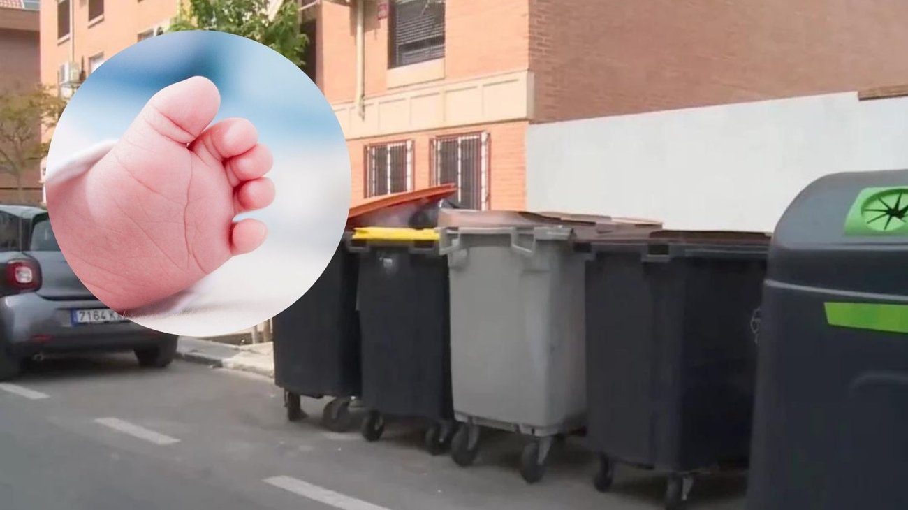 Hallan cuerpo de recién nacido en basurero de España
