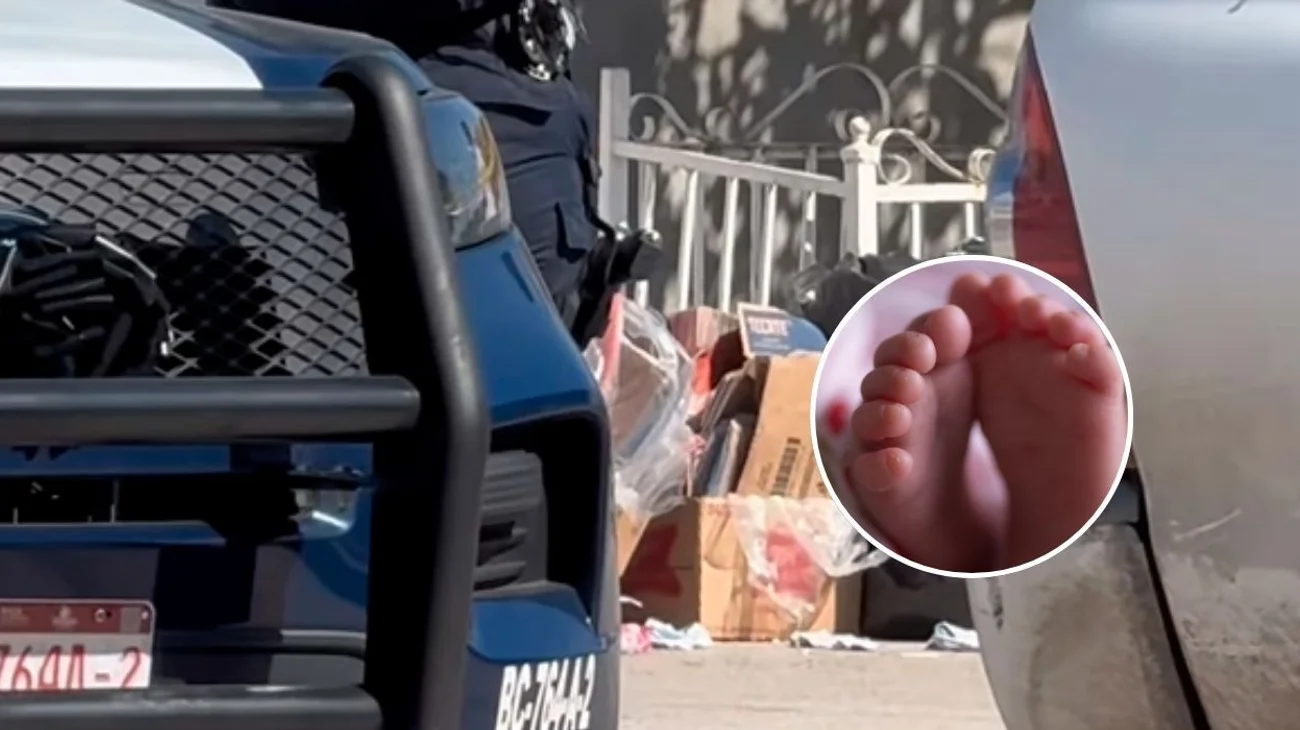 Encuentran a recién nacida sin vida abandonada en un basurero