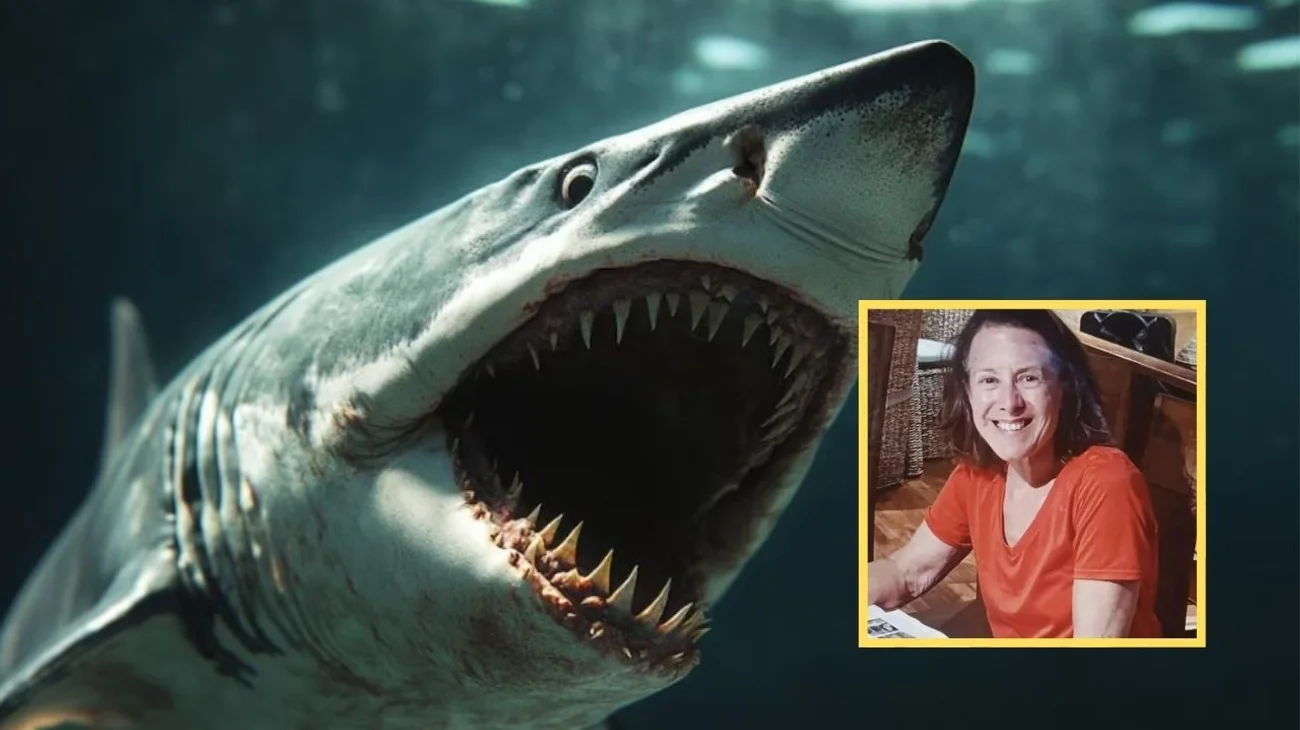 Atienden a tiburón enfermo y hallan cuerpo de mujer adentro 