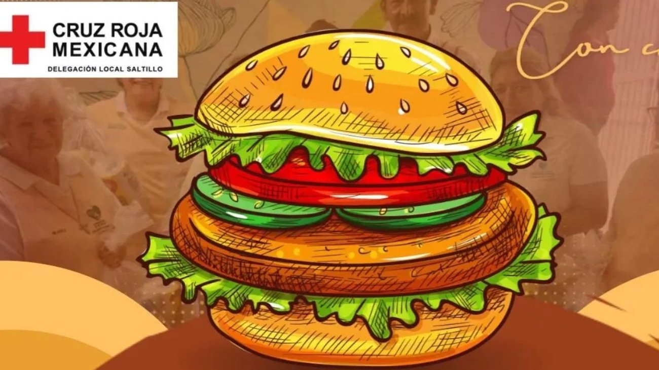 Cruz Roja realizará 'Hamburguesada' para recolectar ayuda