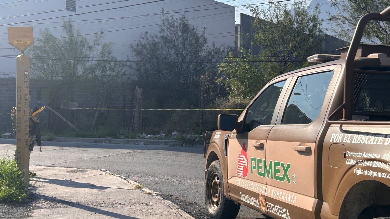  Localizan posible toma de huachicol en Santa Catarina