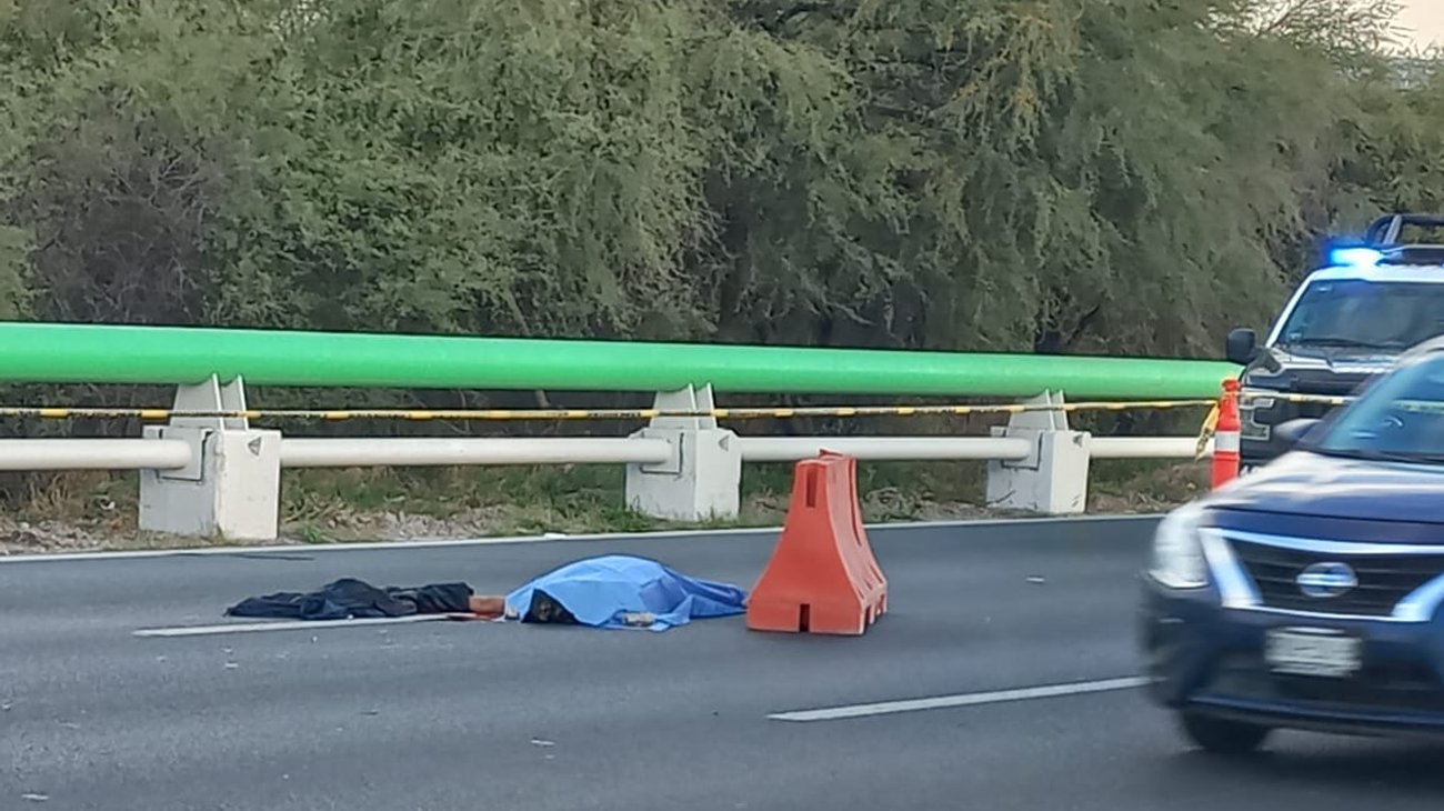 Muere hombre atropellado en Autopista al Aeropuerto