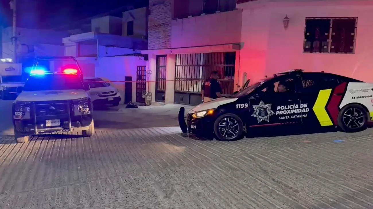 Bala perdida hiere a hombre durante riña en Santa Catarina