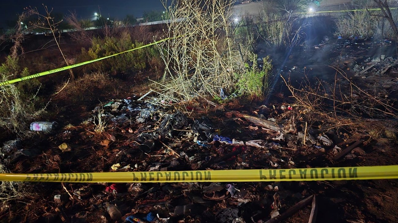 Hombre en situación de calle muere en incendio de Saltillo