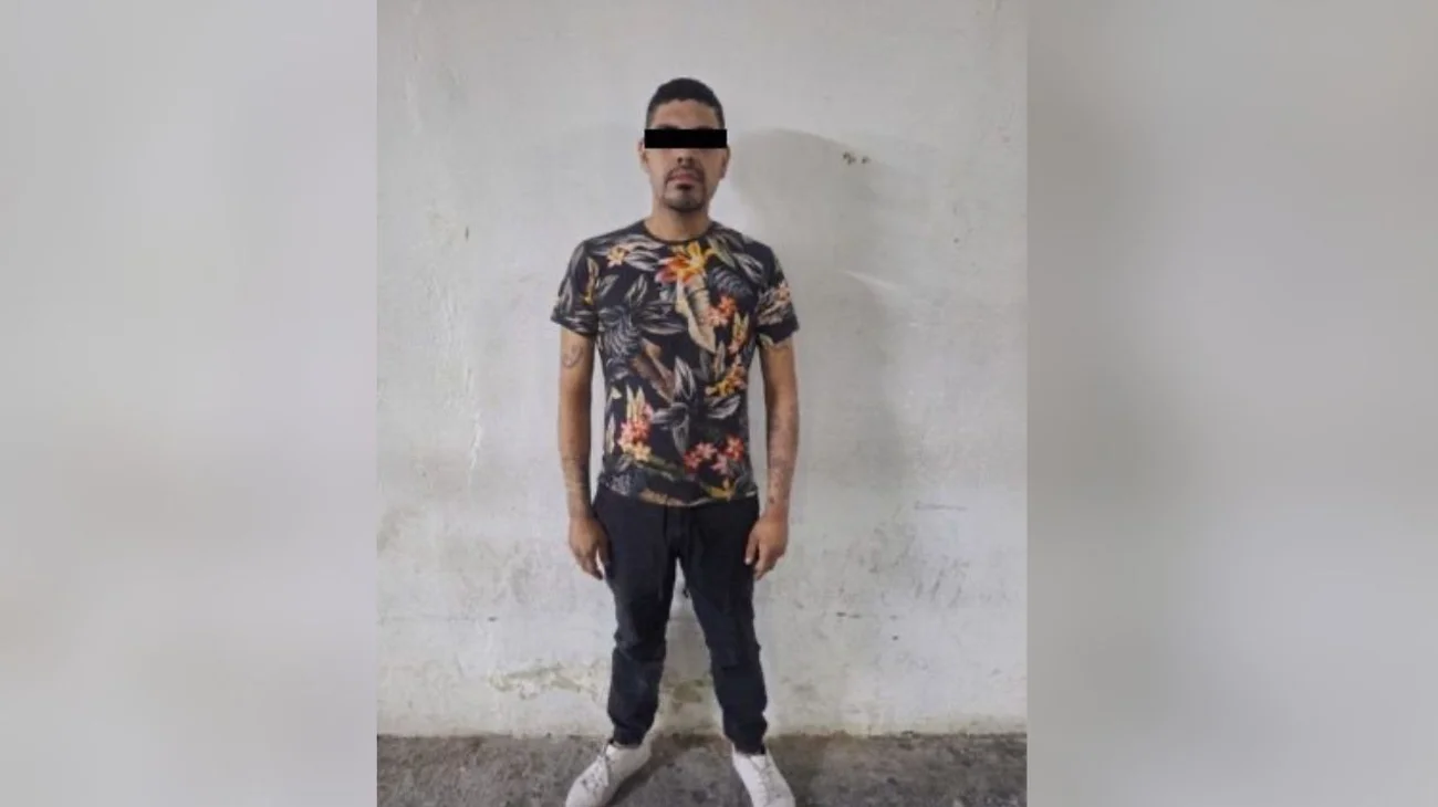 Detienen a hombre con drogas en Santa Catarina