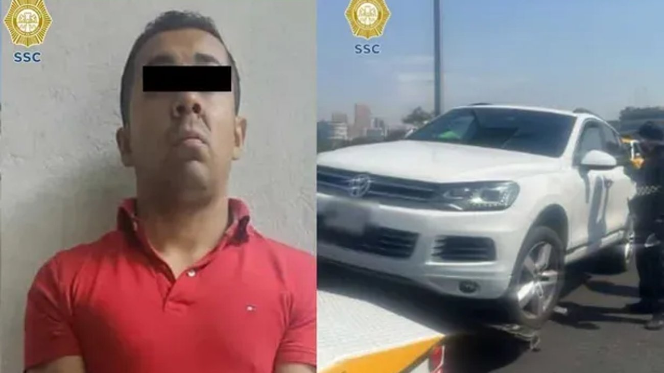 Descubren un millón de pesos por vidrios de auto polarizado