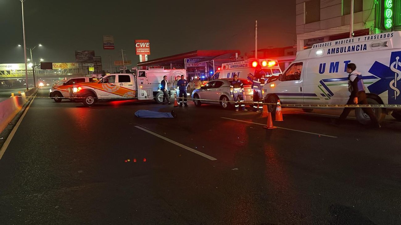 Muere hombre atropellado en avenida Fidel Velázquez