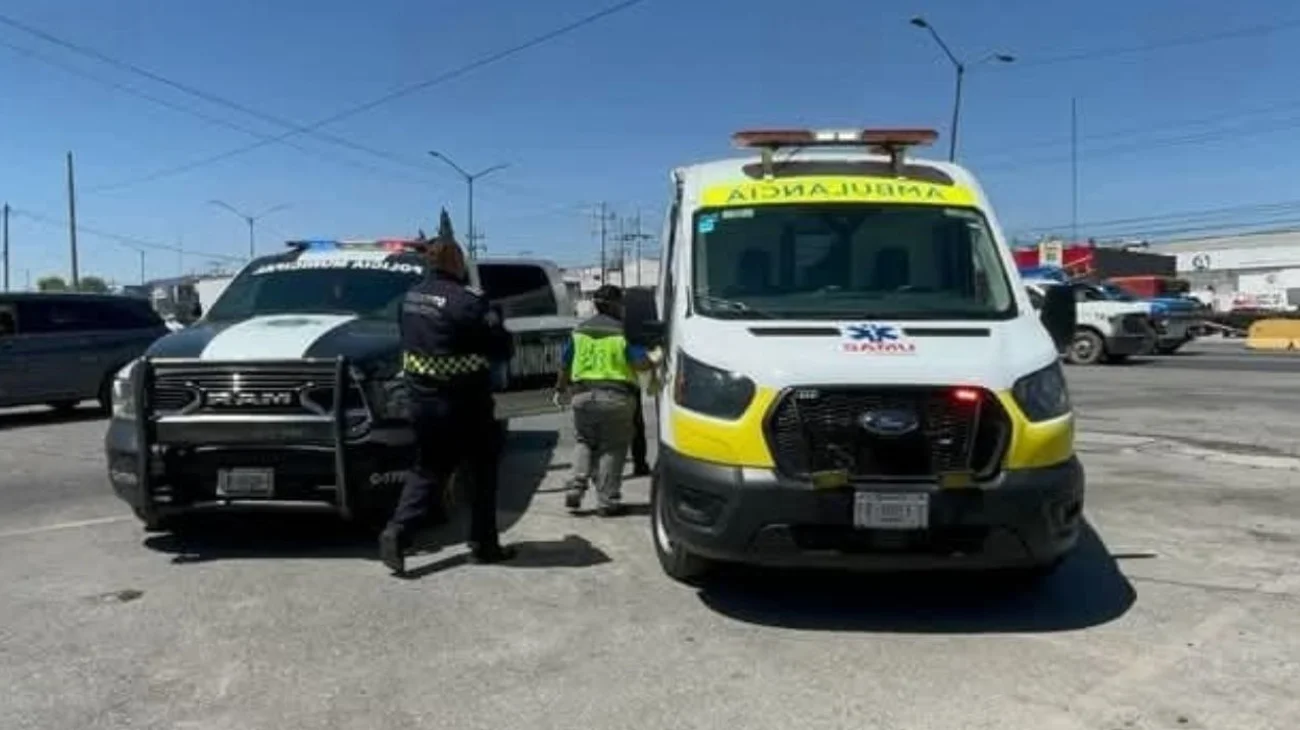 Hombre lesionado tras ser atropellado por el tren en Saltillo