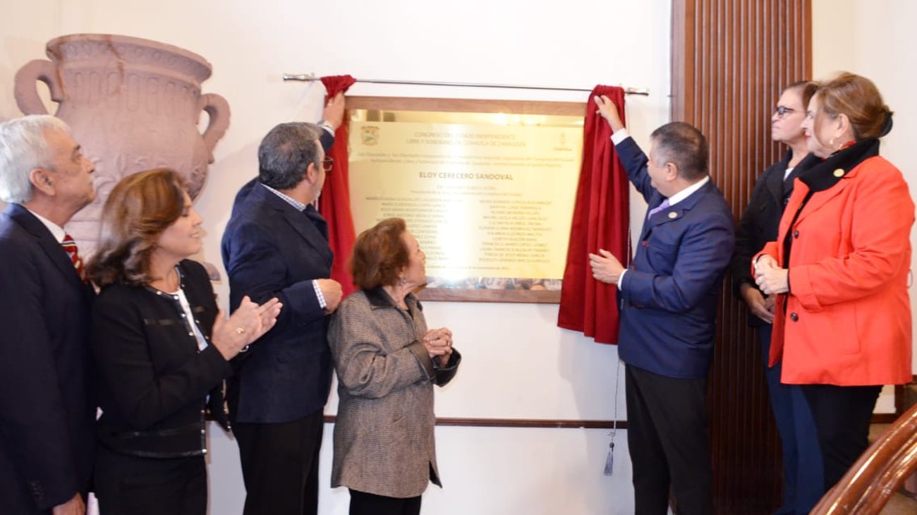 Rinden homenaje a muralista Eloy Cerecero Sandoval