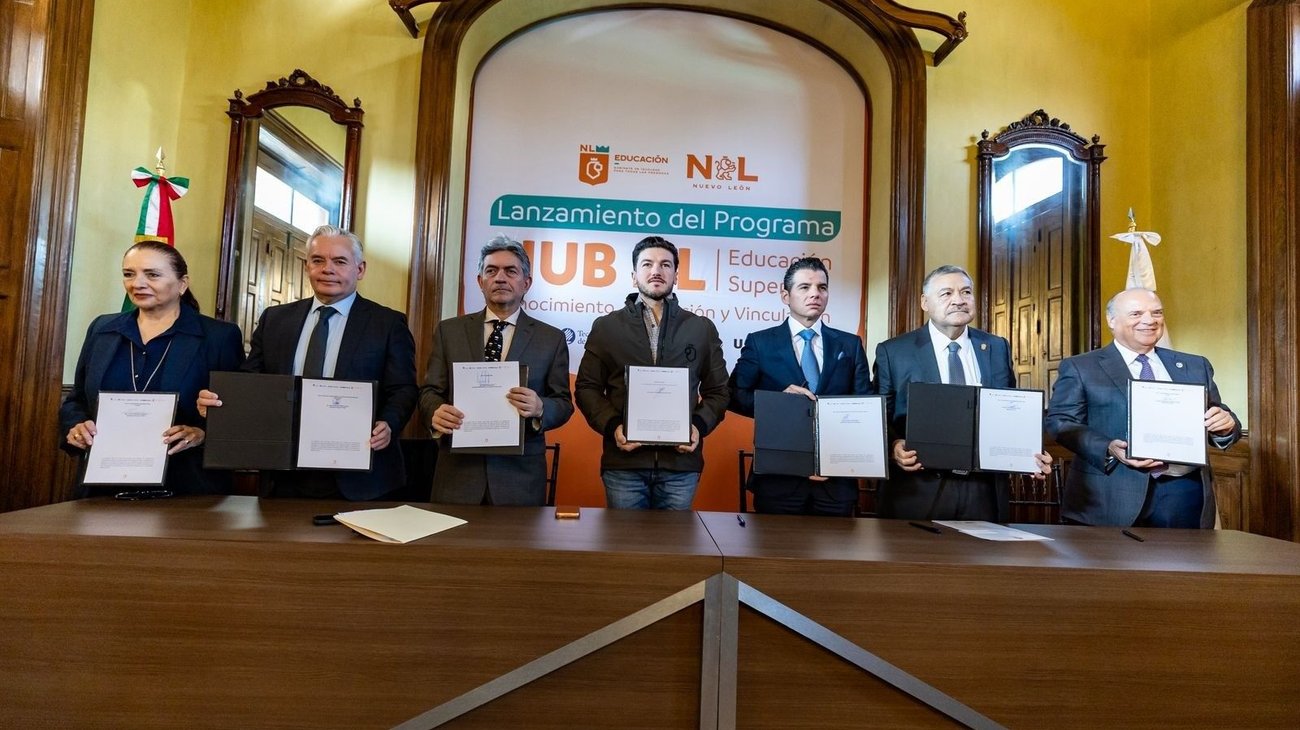 Lanza el gobernador Hub NL de Educación Superior