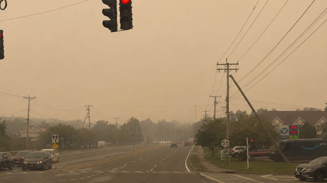 Humo de incendios en Canadá asfixia el medio oeste de EUA