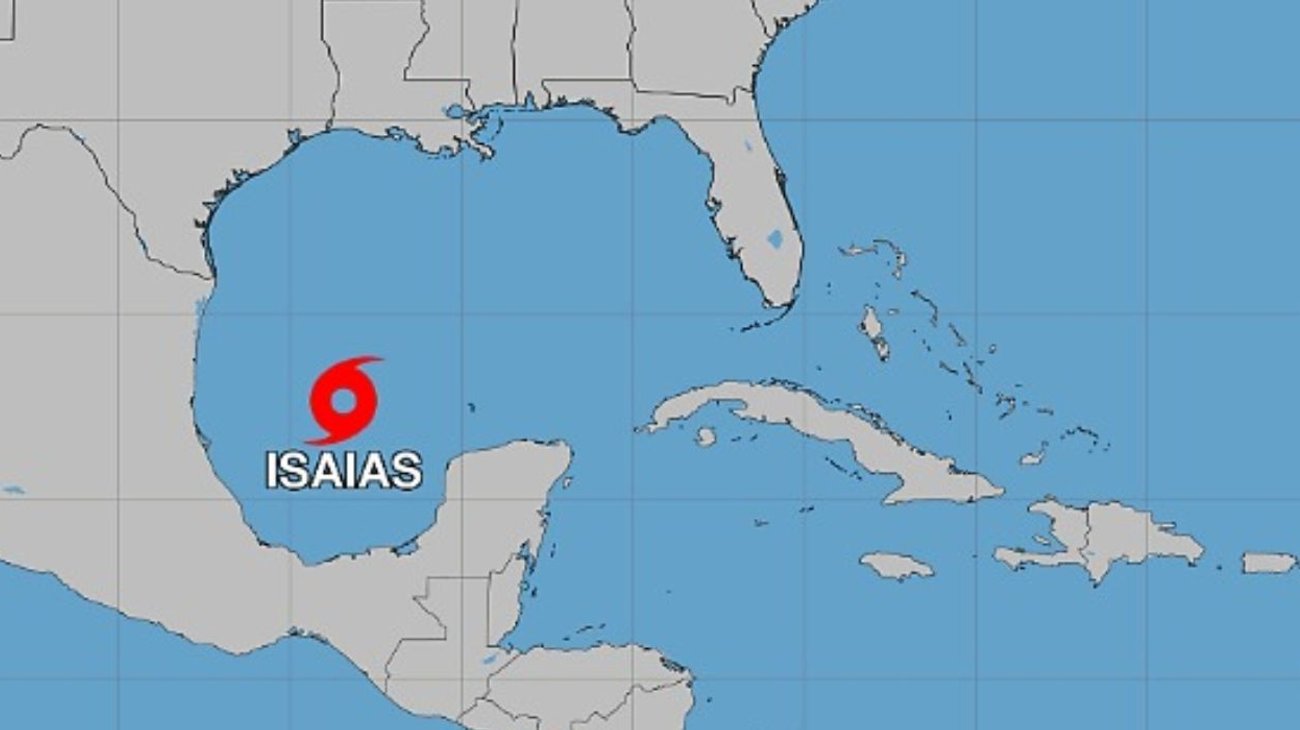 Tormenta Isaías alcanzaría categoría de huracán este jueves