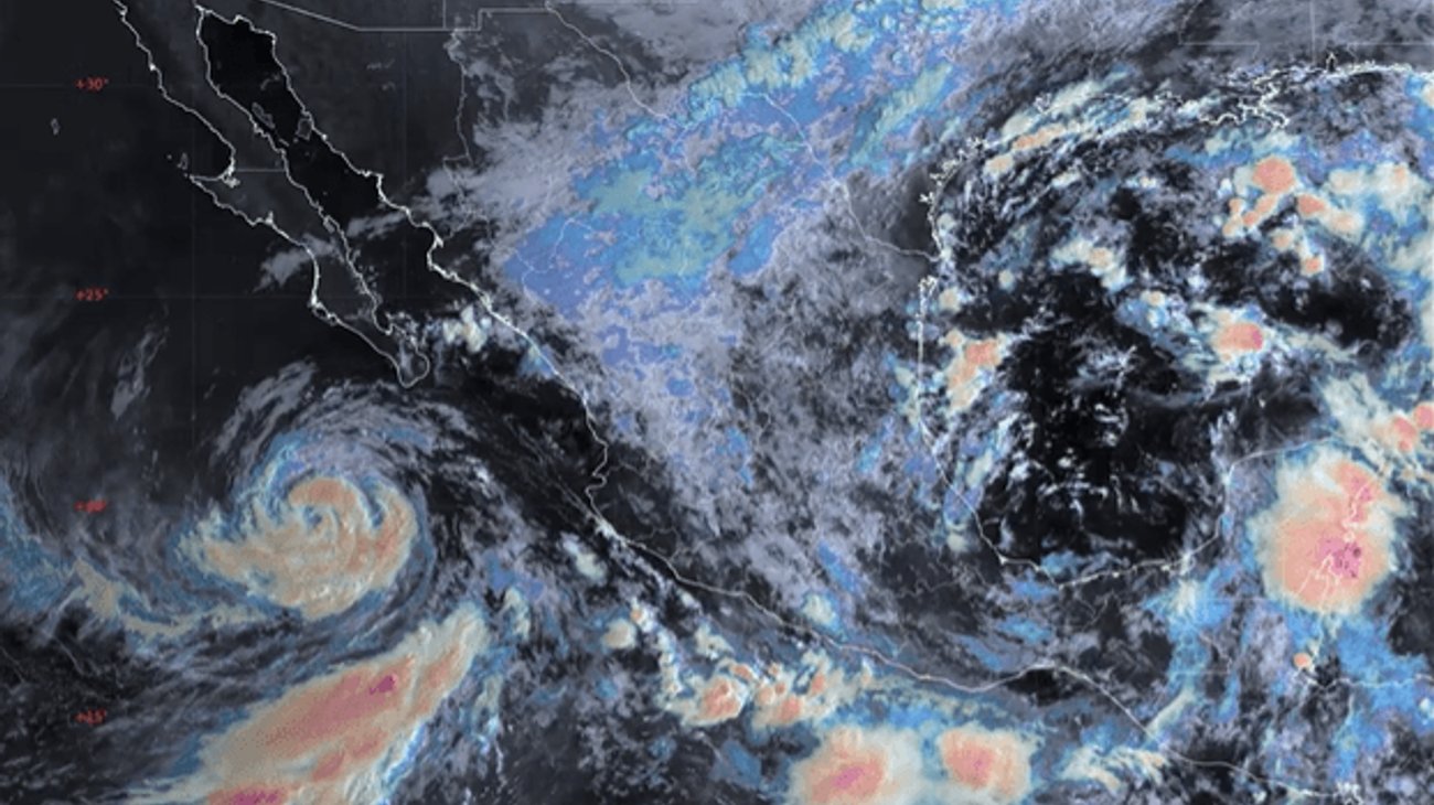 Rachel es categoría 1; mantiene lluvias en Baja California Sur