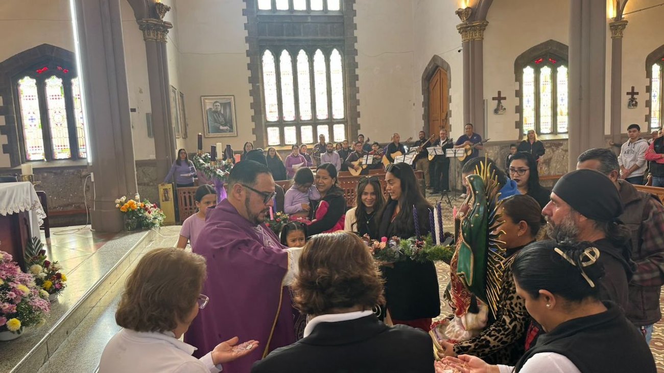 Piden fortalecer esperanza y valores en celebración guadalupana