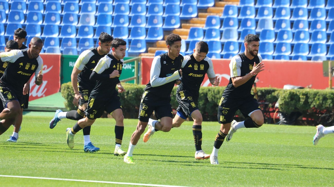 Entrenó Tigres con ausencias tras triunfo en San Luis