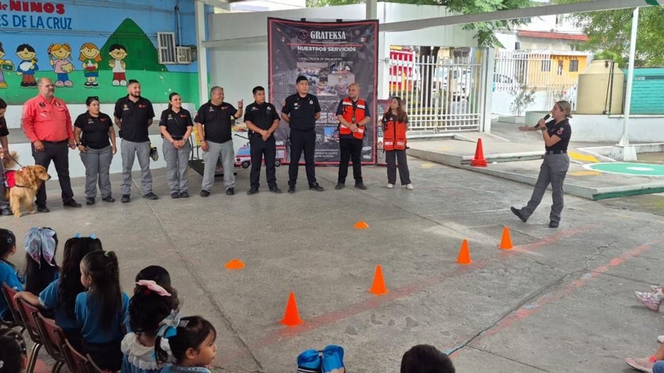 Supervisa Miguel Flores campaña 'Protección Civil en tu Escuela'