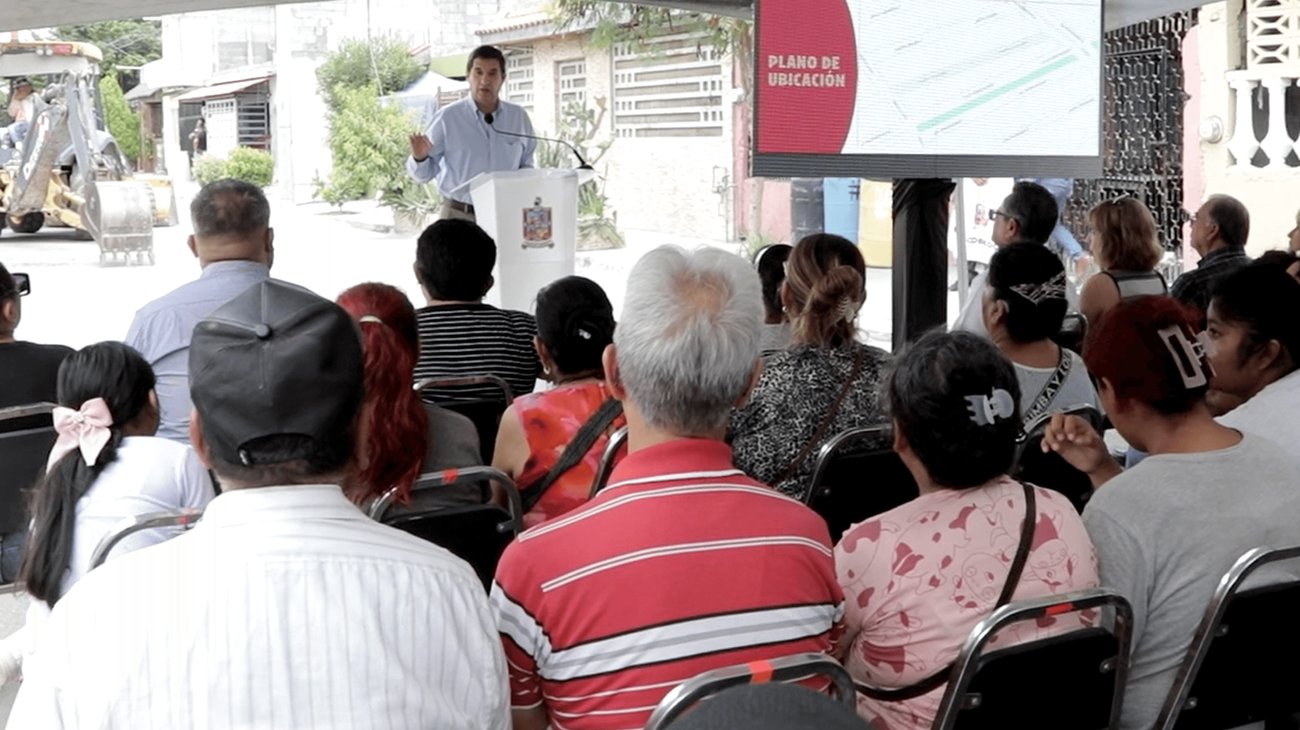 Mejora Escobedo vialidad y drenaje en Santa Martha