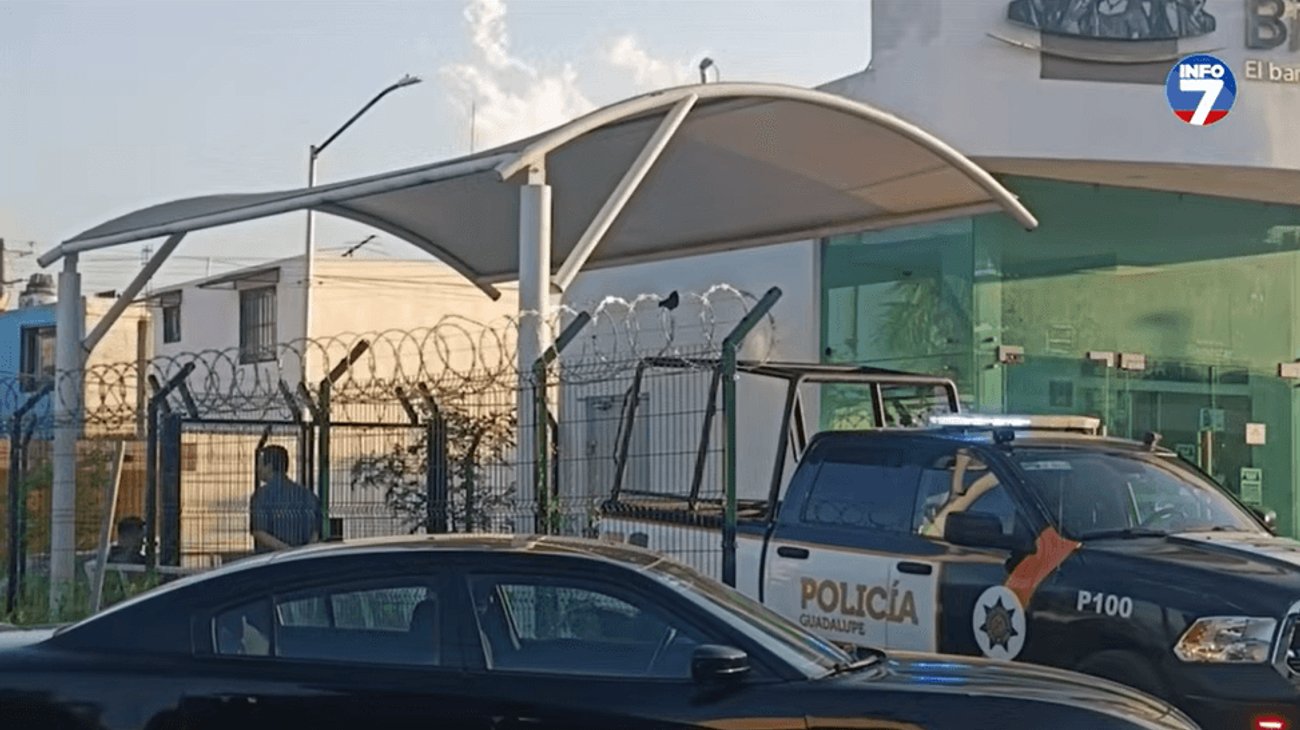 Caen tres por millonario robo al Banco del Bienestar en Guadalupe