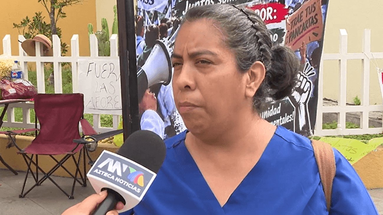 Denuncian cámaras cubiertas en votación del IMSS en Monterrey